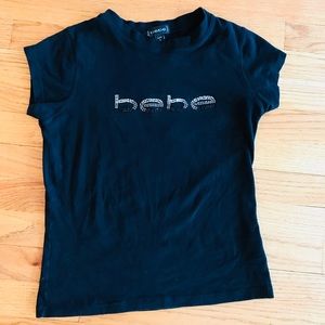 Bebe tee shirt size large